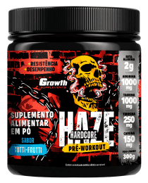 Pré-Treino Haze Hardcore 300g - Growth Supplements
